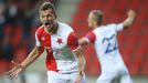 EL, Slavia-Maccabi: Tomáš Necid