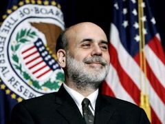 Ben Bernanke, šéf Federálního rezervního systému.