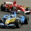 Fernando Alonso a Michael Schumacher