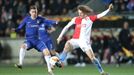 Alex Král v prvním čtvrtfinále Evropské ligy Slavia - Chelsea