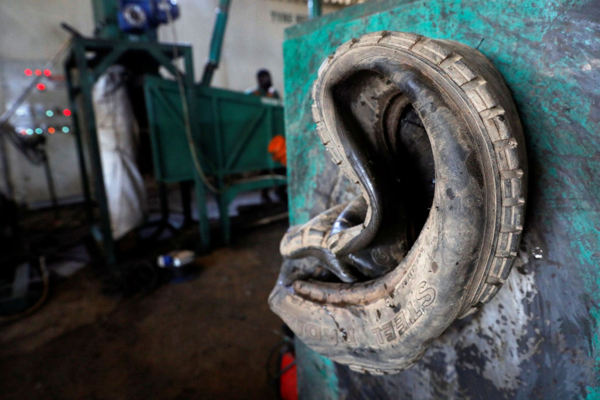 Použité pneumatiky v Nigérii