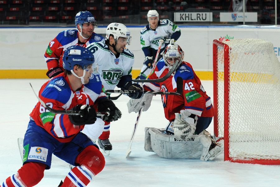 Lev Praha vs. Chanty Mansijsk, zápas KHL - Tomáš Pöpperle