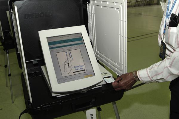 Volební přístroj