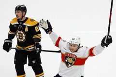 Boston tvrdě narazil. Doma dostal šest gólů od Floridy, Pastrňák mlčel