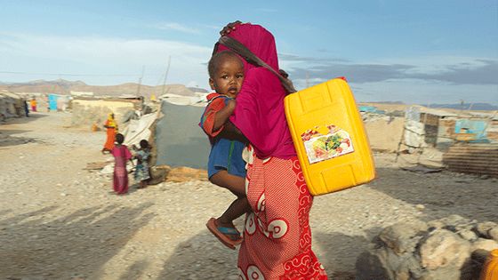 V Somálsku jsou i vzdálené zdroje vody často kontaminované a zdraví nebezpečné