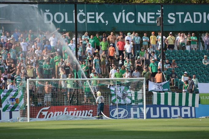 SL, Bohemians 1905-Olomouc: fanoušci Bohemians