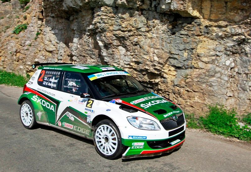 Vítězná auta v historii Škoda Motorsport