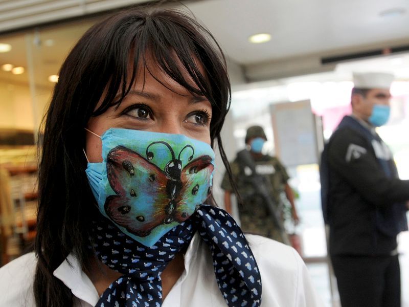 Maska proti prasečí chřipce