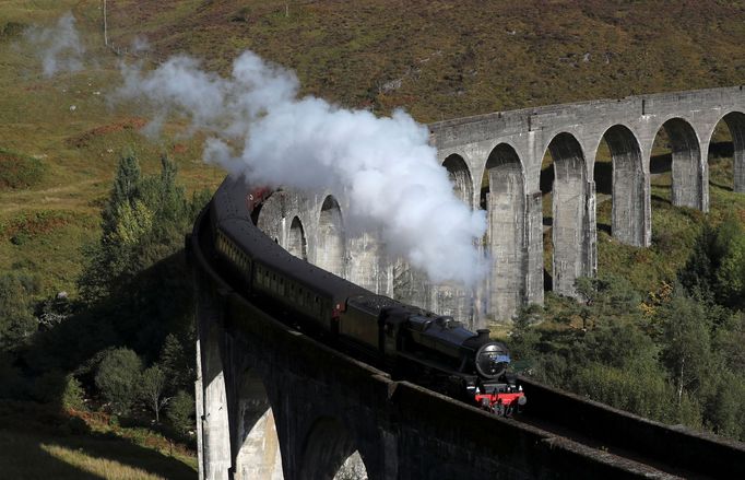 Viadukt Glenfinnen se objevil ve filmech o Harrym Potterovi.