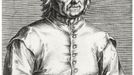 Nizozemský malíř Hieronymus Bosch (cca 1450-1516). Portrétní rytina od Cornelise Corta vznikla přibližně v roce 1572.