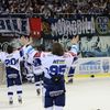 Čtvrté finále extraligy Kometa Brno vs. Liberec, oslavy