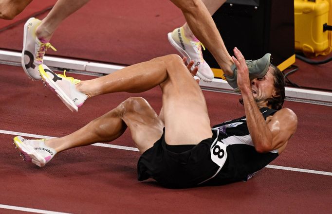 Novozélanďan Geordie Beamish na MS 2025 v atletice