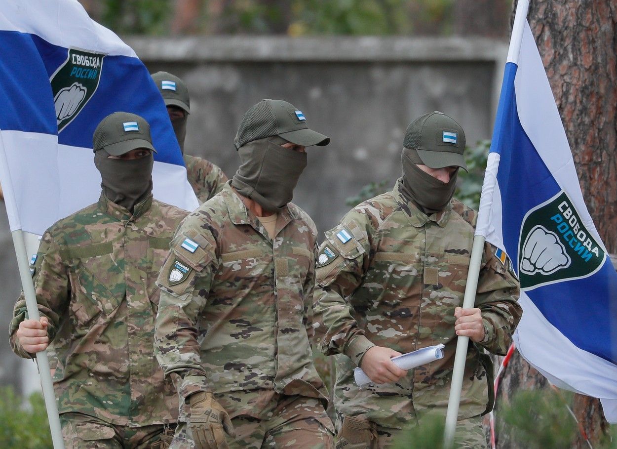 legie svoboda rusku partyzáni ukrajina invaze