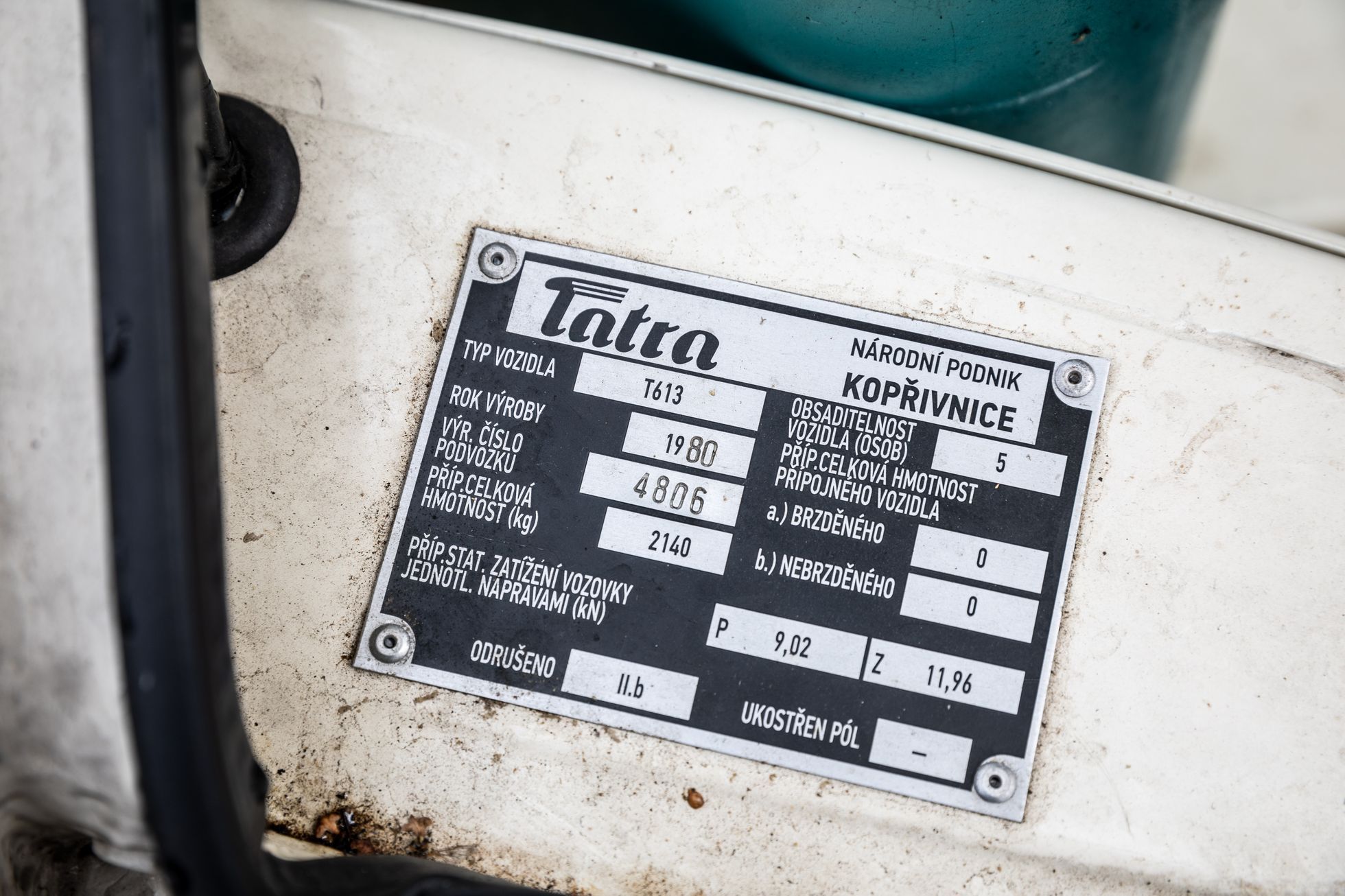 Tatra 613 a majitel Michal Hekrdla