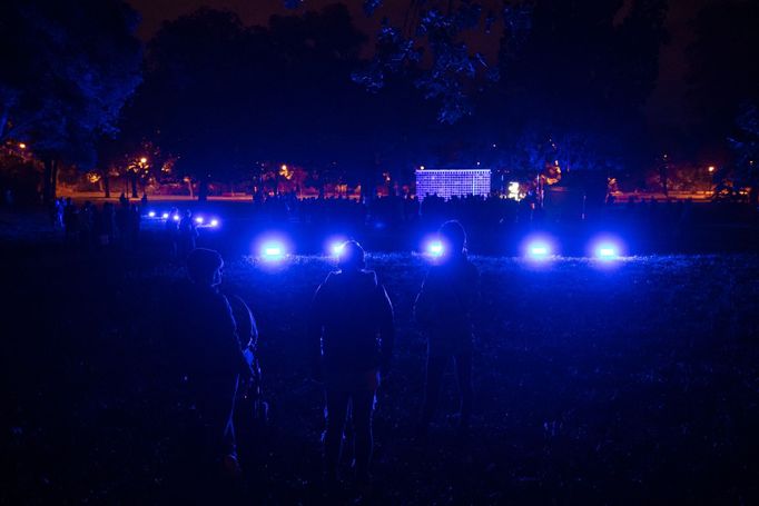 Fotografie z letošního ročníku Signal Festivalu, které pořídil fotograf Economie Lukáš Bíba. Říjen 2019