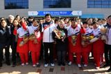 Na olympiádě dokonce soutěžil hokejový tým složený ze sportovkyň z Jižní a Severní Koreje.