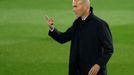 FILE PHOTO: Soccer Football - La Liga Santander - Real Madrid v Real Betis - Estadio Alfredo Di Stefano, Madrid, Spain - April 24, 2021 Real Madrid coach Zinedine Zidane