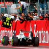 Rubens Barrichello si jede pro vítězství na okruhu v Monze