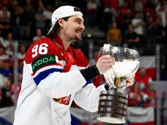 Tomášek pomohl k českému zlatu z MS 2024 čtyřmi body (1+3) v deseti zápasech.