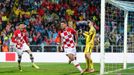 Soccer Football - Euro 2020 Qualifier - Group E - Croatia v Slovakia - HNK Rijeka Stadium, Rijeka, Croatia - November 16, 2019  Croatia's Bruno Petkovic celebrates scorin