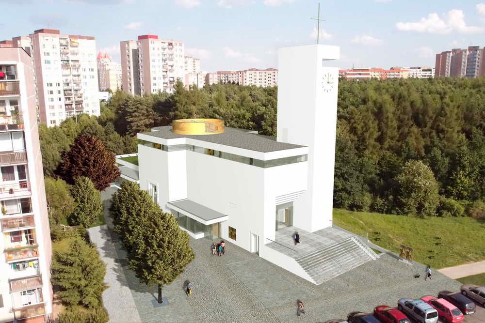 Nový kostel na pražském Barrandově