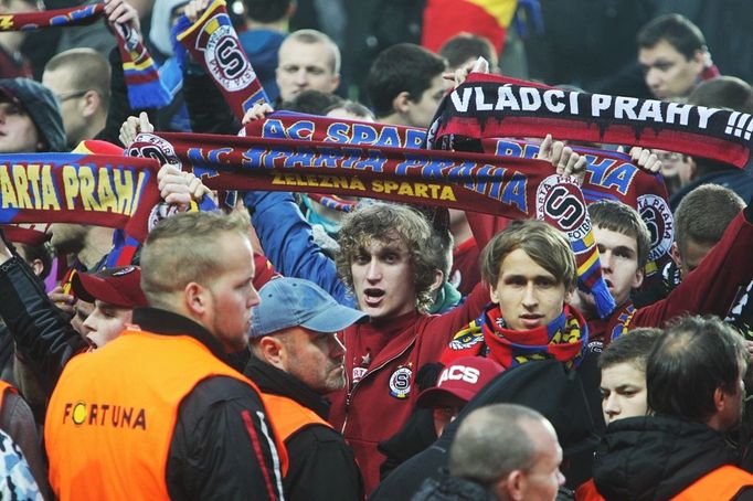 Fotbal, Gambrinus liga, Sparta - Dukla: fanoušci