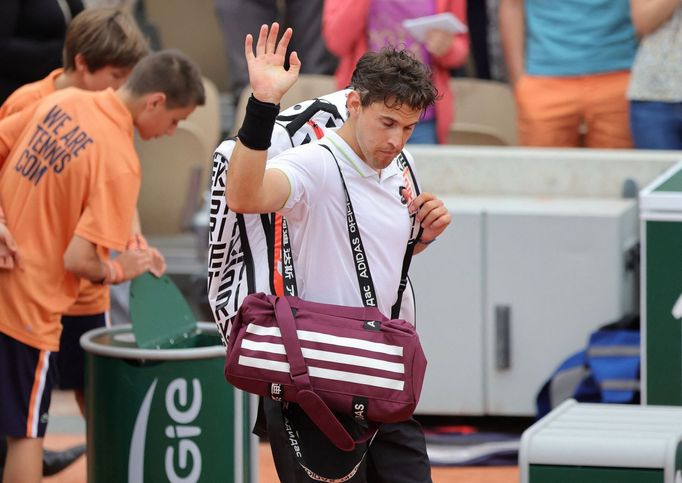 French Open 2022, 1. den (Dominic Thiem)