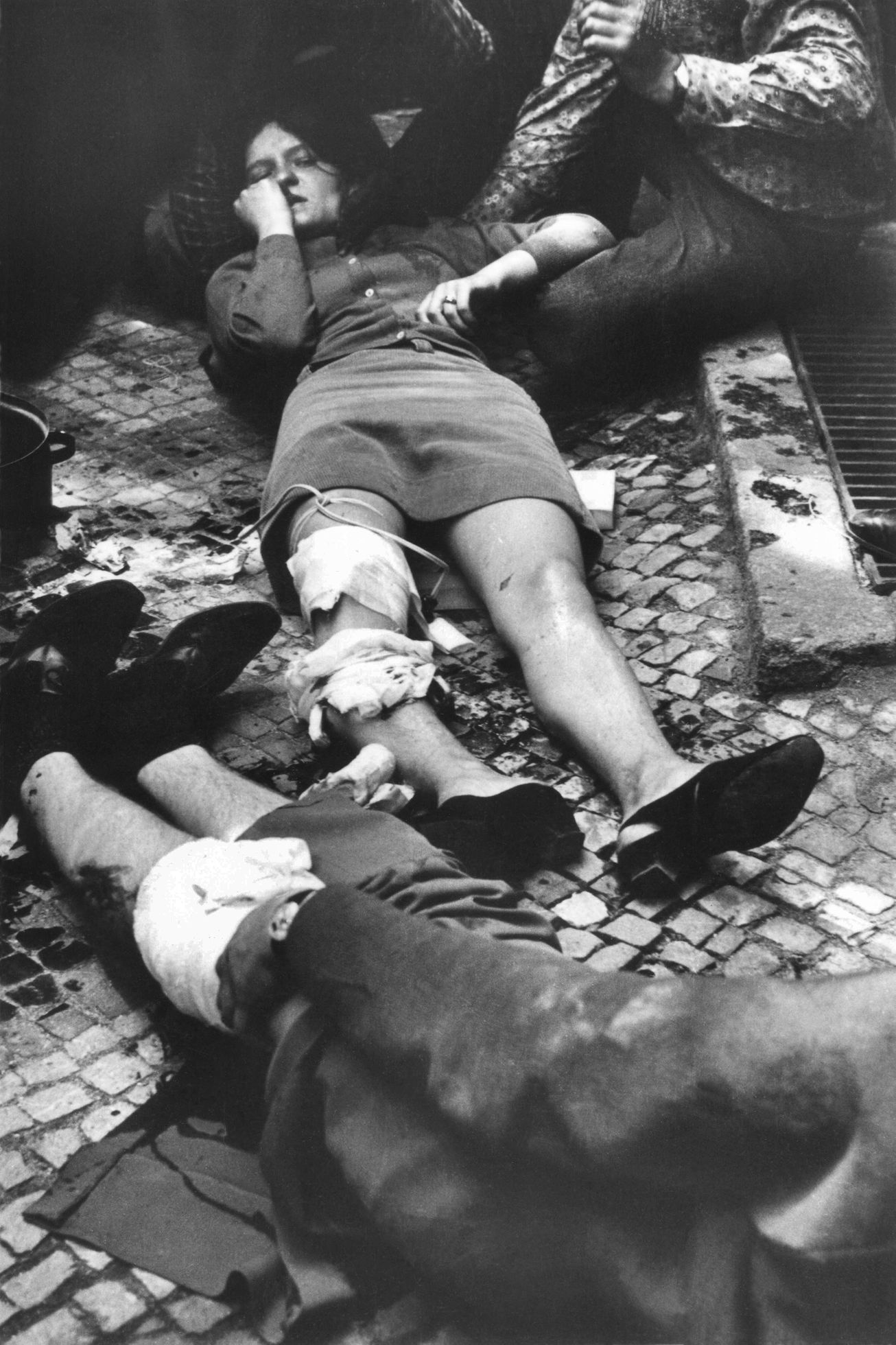 Antonín Chloupek: Zraněná dívka, srpen 1968