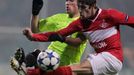 MŠK Žilina - Spartak Moskva: Dmitri Kombarov a Stanislav Angelovič