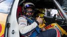 Adam Lacko  a pilot WTCR Tom Coronel a při závodech ME tahačů na Slovakia Ringu 2018