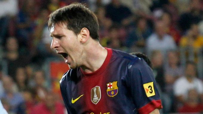 Lionel Messi v utkání pálil jednu šanci za druhou