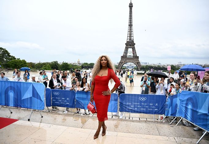 Zahajovací ceremoniál OH 2024 - Serena Williamsová