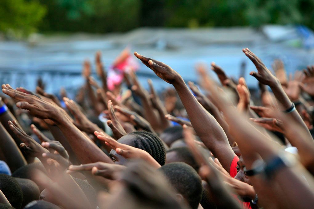 Předvolební Haiti