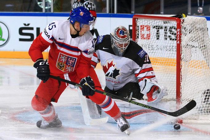 MS 2017, Česko-Kanada: Radim Šimek - Calvin Pickard