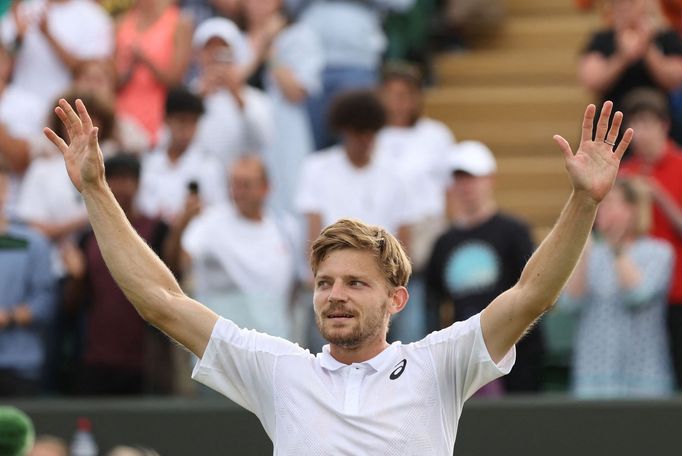 Wimbledon 2022, middle sunday (David Goffin)