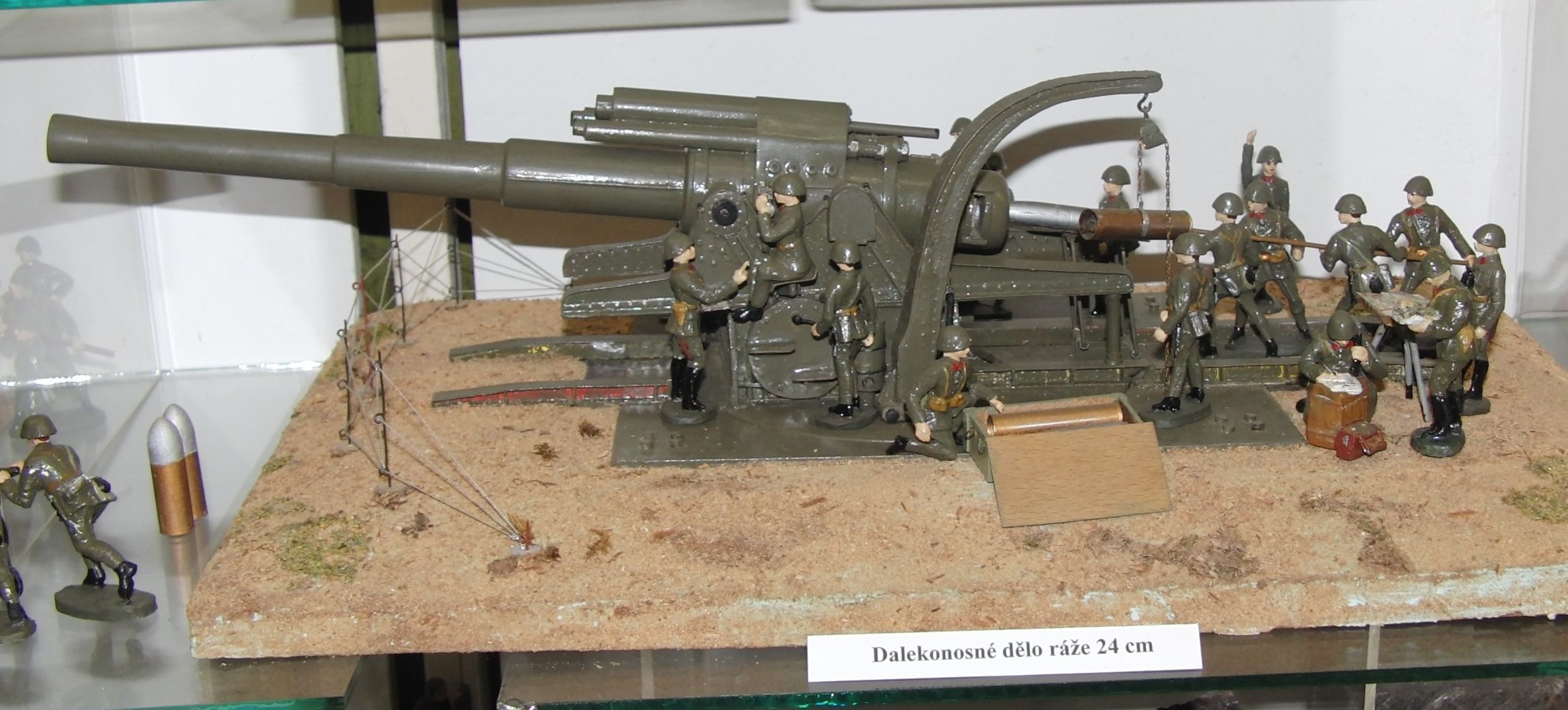 Vojáčci a modely vojenské techniky Lubora Šušlíka