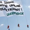 Greenpeace protest proti Prunéřovu