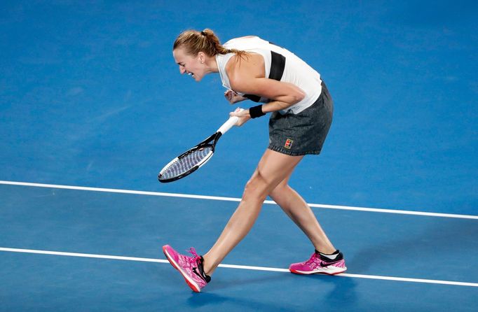 Petra Kvitová ve finále Australian Open 2019.