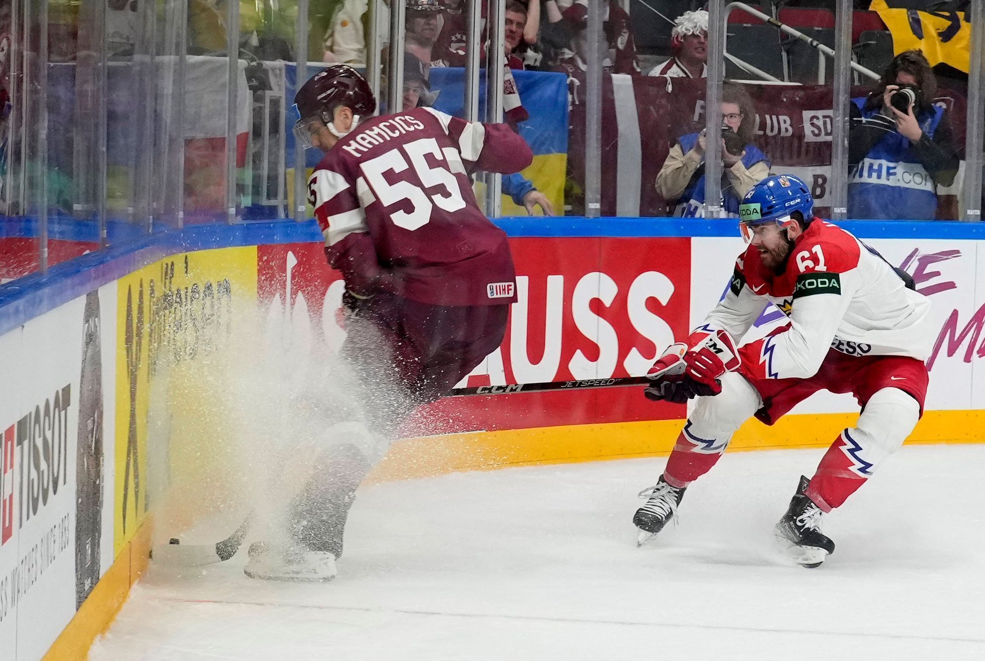 IIHF World Ice Hockey Championship 2023 - Group B - Czech Republic v Latvia