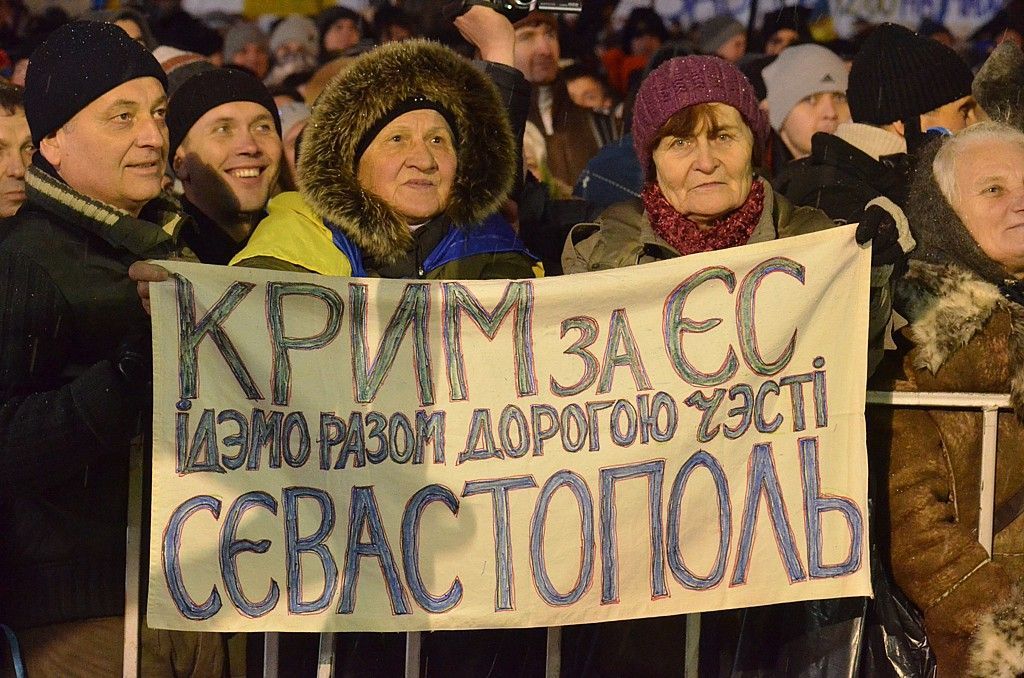 Demonstrace v Kyjevě