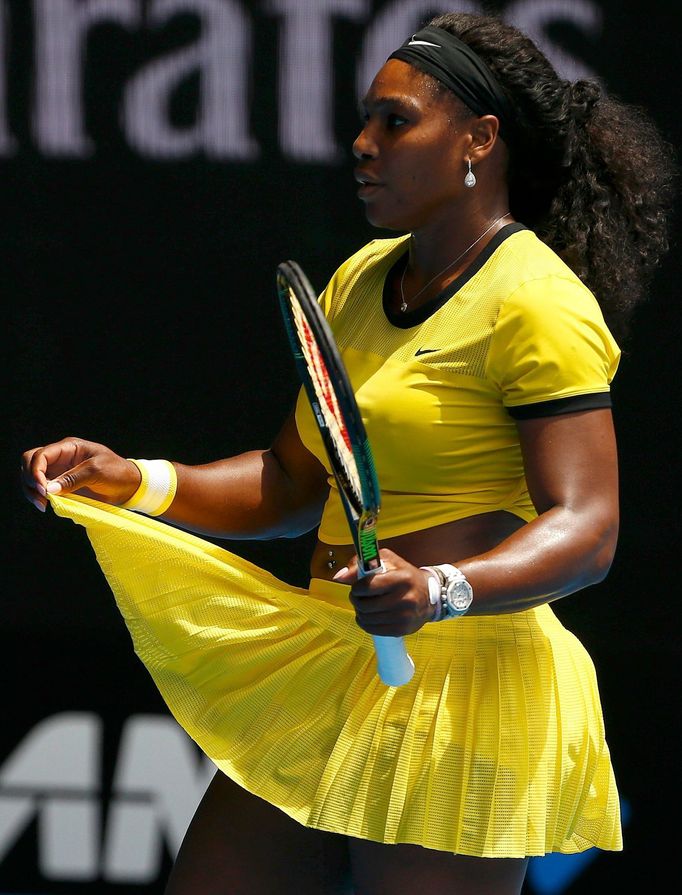 Serena Williamsová ve čtvrtfinále Australian Open 2016