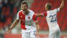 EL, Slavia-Maccabi: Tomáš Necid