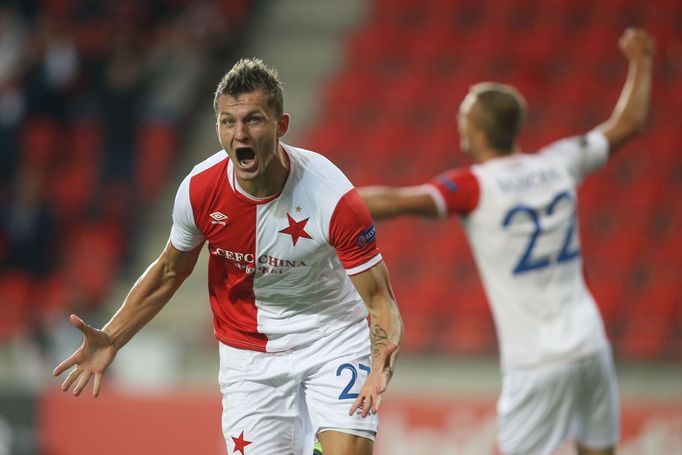 EL, Slavia-Maccabi: Tomáš Necid