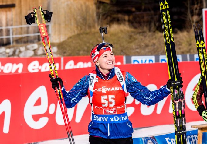 SP v Hochfilzenu, sprint Ž: Lucie Charvátová