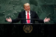 Trump v OSN: Pochválil KLDR  a íránské vůdce zkritizoval, že rozsévají smrt