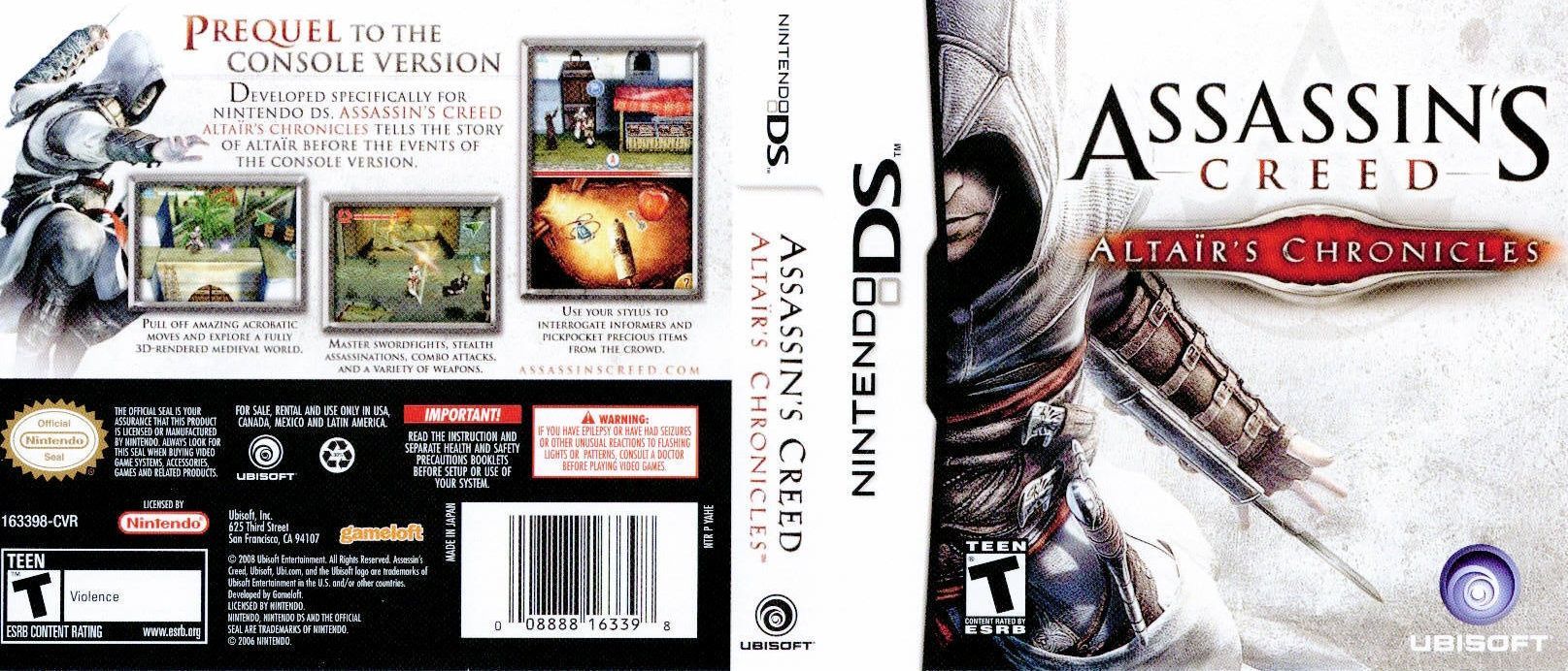 Assassin's Creed: Altair's Chronicles