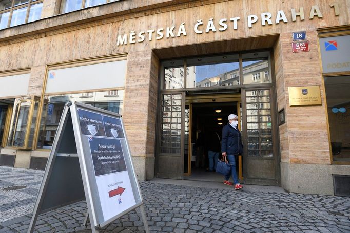 Budova Městské části Praha 1.