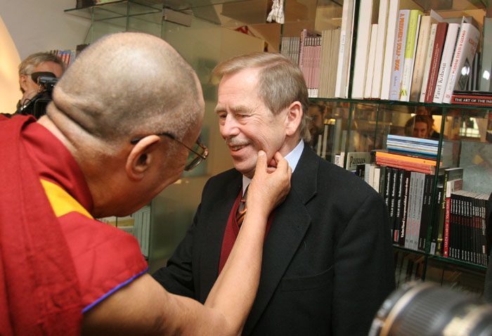 Dalajlama a Václav Havel