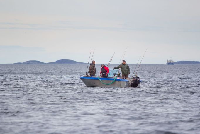 Snímek ze Svérázu českého rybolovu.