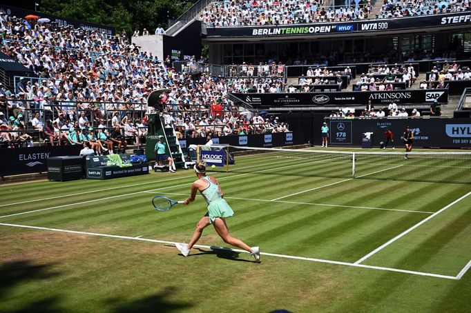 Markéta Vondroušová tenis Markéta Vondroušová ve finále Berlin Open 2025